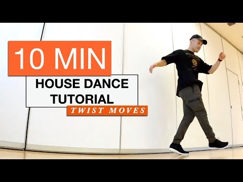 House Dance Moves Tutorial | Advanced Choreography | Twist Steps