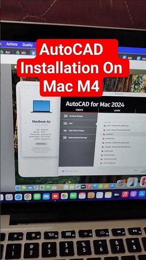 How to download AutoCAD in macM1 M2 M3 M4 #how to install AutoCAD on MacBook #autocad2024 MacLaptop