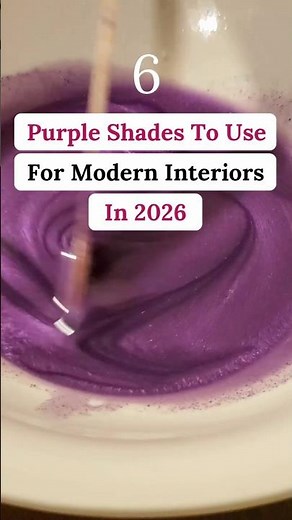 The purple palette every modern home needs #homedesign #colourtrends