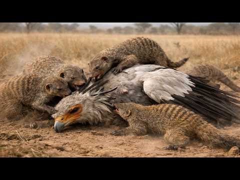 African Wildlife: The Incredible Survival Life of a Mongoose Pack