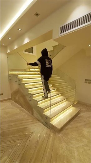 Luxury Glass Handrail Systems for Modern Villas ✨ | Green Line