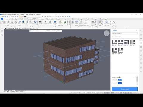 BricsCAD V20 BIM Academy 7 - Increasing Level Of Detail