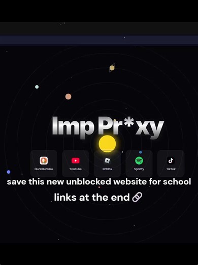 save this unblocked site for school 2026 #fyp #proxy #unblocked #unblocker
