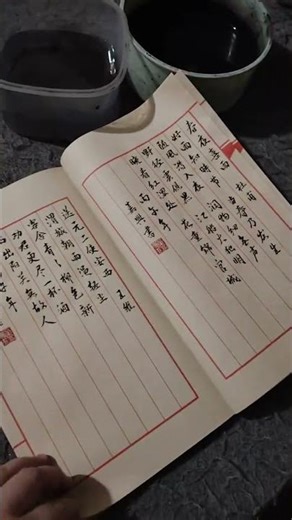 Discover the童趣世界 of Tang Poems: A Handwritten Journey