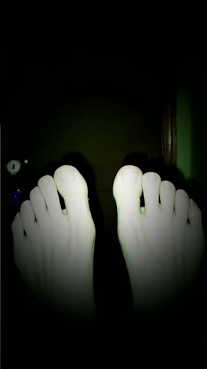 These scary stories show YOU the pale feet outside #shorts