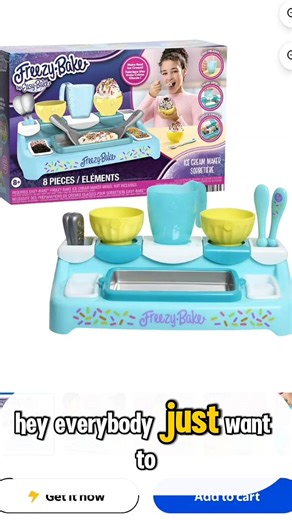Caption Edition! freezy bake ice cream maker!!! #Freezybake #IceCreamMaker #ProductReview #ToyReview #KitchenGadgets #IceCreamMachine #FoodAllergyAwareness #AllergyWarning #AllergyAlert #HiddenAllergens #ConsumerAlert #FoodSafety #ParentAlert #AllergyParents #AllergyMoms #ReadTheLabel #LabelYourFood #KidSafe #ParentingTips #MomLife #FamilyAlert #SummerTreats #FrozenDessert #DIYIceCream #IceCreamLovers #ViralReel #FacebookReels #ReelAlert #TikTokMadeMeBuyIt #ProductSafety #ToySafety | Madhouse Mi