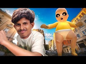 RUN For Your Life! The Baby in Yellow Has Gone GIANT! 👶🔥 (Scary Horror Escape)