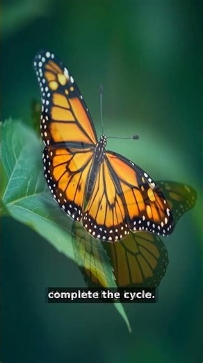 The 4,800 km Butterfly Journey No Single Monarch #WildLogic #Animals #Nature #Wildlife #NatureFacts