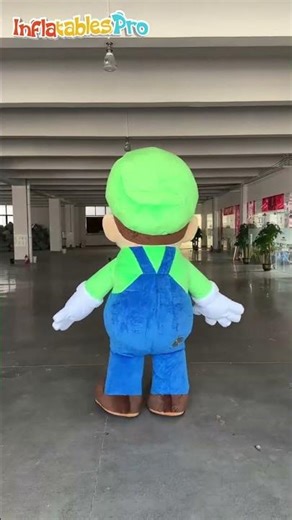 🍄 Mario & Luigi Inflatable Mascot Showcase | Fun Event Moments 🎉