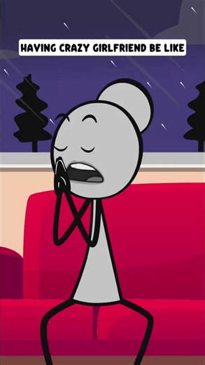609K views · 20K reactions | Having crazy girlfriend be like #Relationship #couple #boyfriends #girlfriend #relatable #fblifestyle #tonyanimation #comedyreels #animationmeme #animationart #funnyvideos #skitscomedy #funnyreels #skits | Tony Animation | Facebook