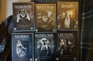 The Classic Horror Film Board-My Universal Horrors Dvd Box-Set collection on UK/Pal Dvd - #Monsters!