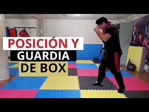 Párate así y domina la posición de boxeo