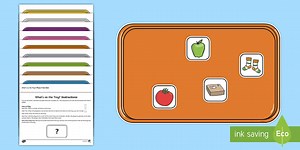 What's on the Tray? Phase 2 Memory Activity Pack