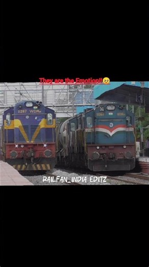 Diesel Locomotives🥺❤️#indianrailways #diesellocomotives #shorts ‪@railfan_india10‬ !