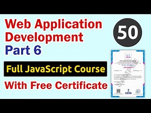 Web Application Development in JavaScript Part 6