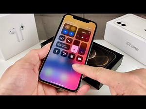 iPhone 12 Pro: How to Turn On Flashlight