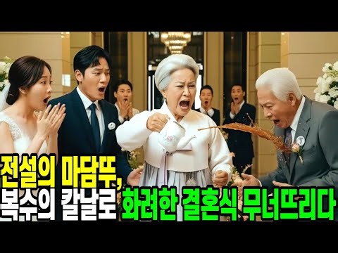 전설의 마담뚜, 복수의 칼날로 화려한 결혼식 무너뜨리다