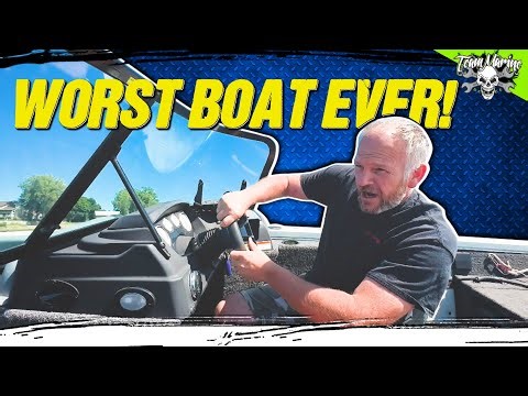 I drive the WORST boat ever! (I NEED TO FIX THIS LOWE!)