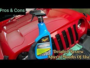 Full Review || Meguiars Hybrid Ceramic Wax Spray | How to Apply | LongLasting Gloss PaintProtection