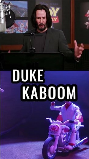 Duke Caboom (Toy Story 4) - Keanu Reeves #shorts