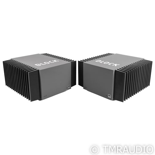 Block Audio Mono Block SE Mono Power Amplifiers; Nextel Dark Gray Pair