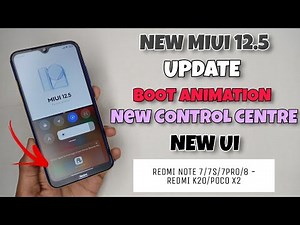 OFFICIAL MIUI 12.5 Xiaomi.Eu New Update | 5 New Feature | Redmi Note 7/7PRO - NOTE 8 🔥🔥