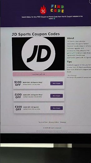 Save £100 NOW with JD Sports Discount Code! ✅ September 2023 Exclusive!
