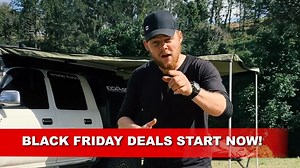 MASSIVE Black Friday Sale at bit.ly/aus-direct! 🏴 15% off batteries, up to $350 off fridges & 12v packages, 33% off shower tents at LEAST 10% off sitewide, what are you waiting for? Transform your setup in time for summer! | 4WD 24/7