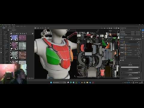 Gamedev pipeline #2.1: main character design #maya #substance3dpainter #zbrush #unrealengine
