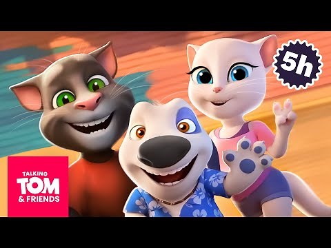 Season 4 Mega Binge (ALL EPISODES) 🤩 Talking Tom & Friends Compilation