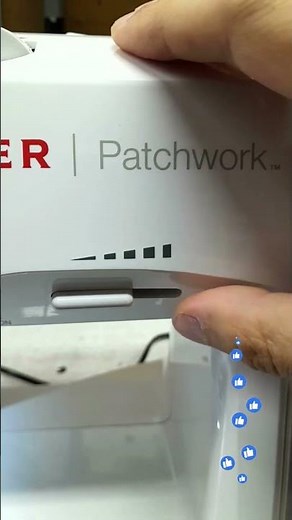 Máquina Singer Patchwork 7285 Ajuste Velocidade, Parada de Agulha, Start Stop #Shorts