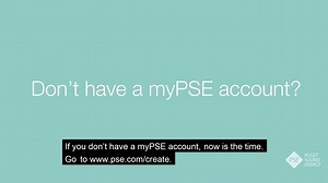 Power out? We'll proactively notify you if it goes out, give you an estimated restoration time and let you know when power has been restored. Sign up for a myPSE account, now is the time. It's fast, free and customizable at pse.com/create | Puget Sound Energy