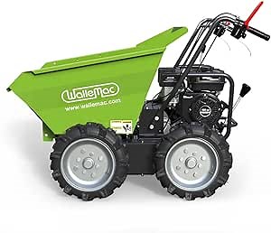 WD30W Power Wheelbarrow 660lbs Loading Capacity 212cc 6.5HP Gasoline Engine EPA Recoil Start Motorized Utility Dump Cart Mini Wheelbarrow (B&S Engine)