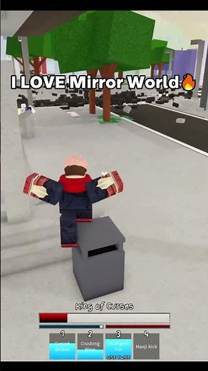 Mirror World-Best emote in the game. #jujutsushenanigans #jjs #roblox