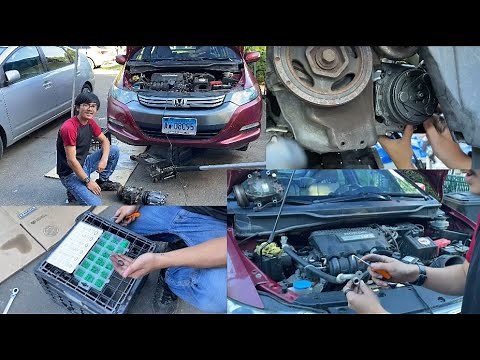 How To Replace / Re-Install AC Compressor Honda Insight Gen 2 Hybrid 2009 2010 2011 2012 2013 2014
