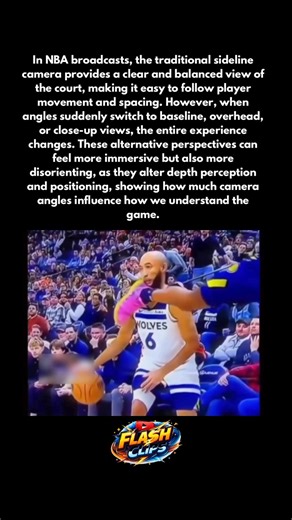 This Camera Angle Changes Everything in NBA! 😳 #shorts