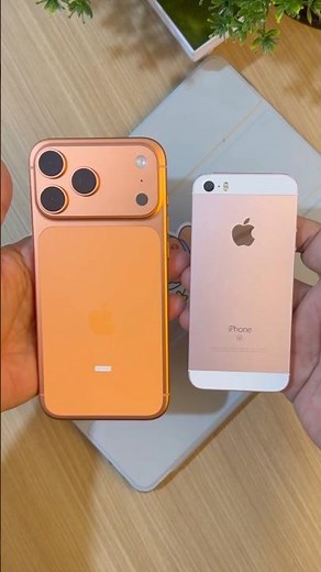 Test boot iPhone 17 pro max vs iPhone se 2016