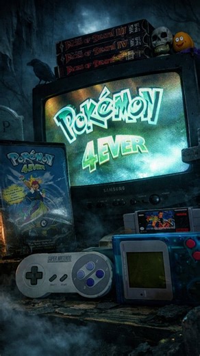 The Grave Keeper on Instagram: "Before streaming… before Blu-ray… there was THIS. Pokémon 4Ever on VHS 🌿 Late-night rewinds, fuzzy tracking lines, and Celebi bending time itself. If you grew up renting this from the video store, this tape owns a piece of your childhood. #PokemonVHS #Pokémon4Ever #VHSNostalgia #90sKids #RetroAnime"