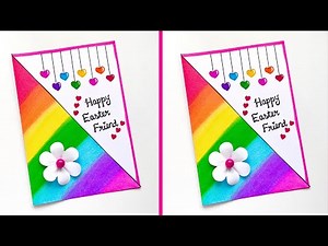 Easter Greeting Card | Easy & Beautiful Easter Greeting Card Idea | How to make Easy Easter Card