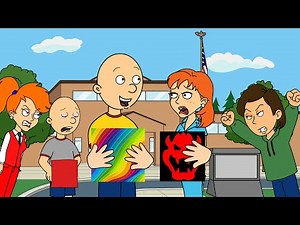 Caillou and Rosie's Behavior Card Day!/Rosie gets in Dead Meat/Grounded/Expelled