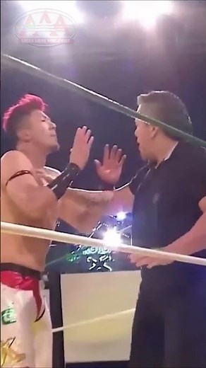 ¡Duro impacto que se llevó Dave The Clown! #luchalibreaaa