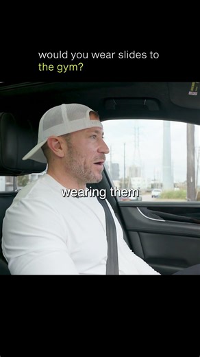 Do you wear slides to the gym?