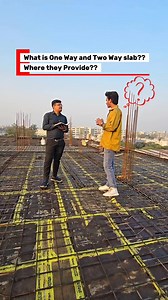 328K views · 5K reactions | One Way vs Two Way Slab — Real Site Example! Learn how to identify slabs using Longer Span / Shorter Span ratio. Know where to provide crank bars and how drawings show the sign for ONE WAY and TWO WAY slabs. See my videos, gain the knowledge  | OriginX | Facebook