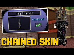 NEW CHAINED SKIN IN PIGGY.. + JUMPSCARE/SHOWCASE | NEW UPDATE SHOWCASE