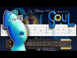 Pixar's Soul - Epiphany - Guitar tutorial (TAB)