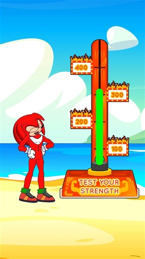 Who is the strongest: SONIC x SHADOW x KNUCKLESx TAILS ???? #sonic