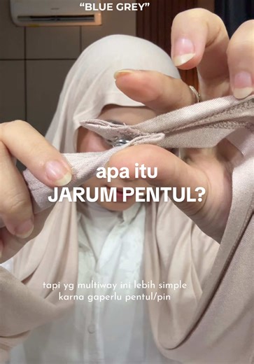 Pashmina Multiway Tanpa Jarum Pentul dari Lozy Hijab