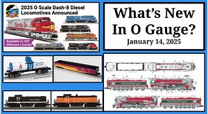 New Lionel Trains and MTH O Scale Products