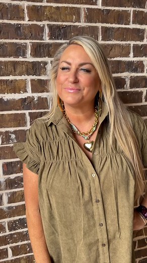 Sunday style done right;) Our Olive Corduroy Dress is the fall essential… while rocking pieces from our NEW jewelry collection that just dropped癩 Church OOTD — edgy, simple, effortless✨ Shop the full look through the link or in our bio today! #SweetIvoryBoutique #FallOutfits2025 #OOTDInspo #CorduroyDress #BoutiqueStyle #JewelryLaunch #ChristianFashion #SundayStyle #MomStyle #ShopSmallBoutique #ForYou #FYP #ViralReels #StyleForAllAges | Sweet Ivory Boutique | Facebook