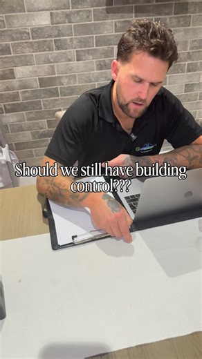 Should we still have building control??? Let me know in the comments . . . . #fyp #construction #building #control #buildwithSB | SB Construction